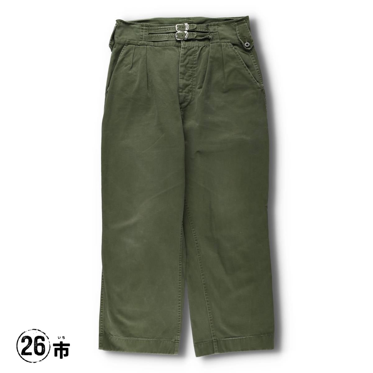 古着 60年代 カナダ軍 ミリタリー グルカパンツ メンズw34相当 古着 60年代 カナダ軍 ミリタリー グルカパンツ メンズw34相当