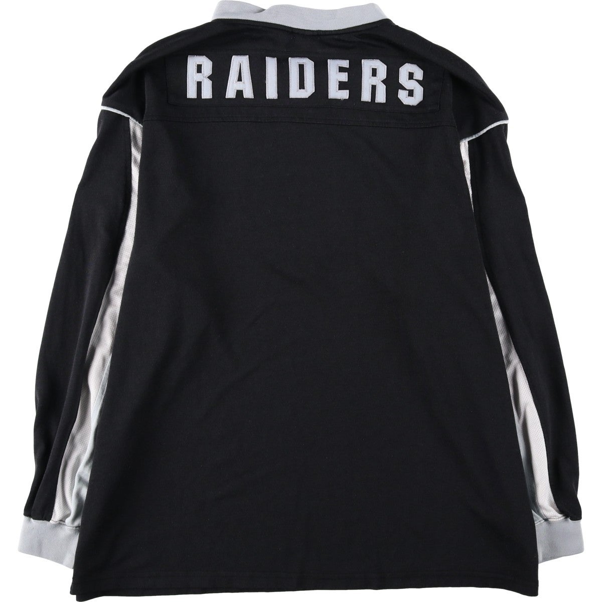 古着 NFL LAS VEGAS RAIDERS ラスベガスレイダース Vネック 長袖