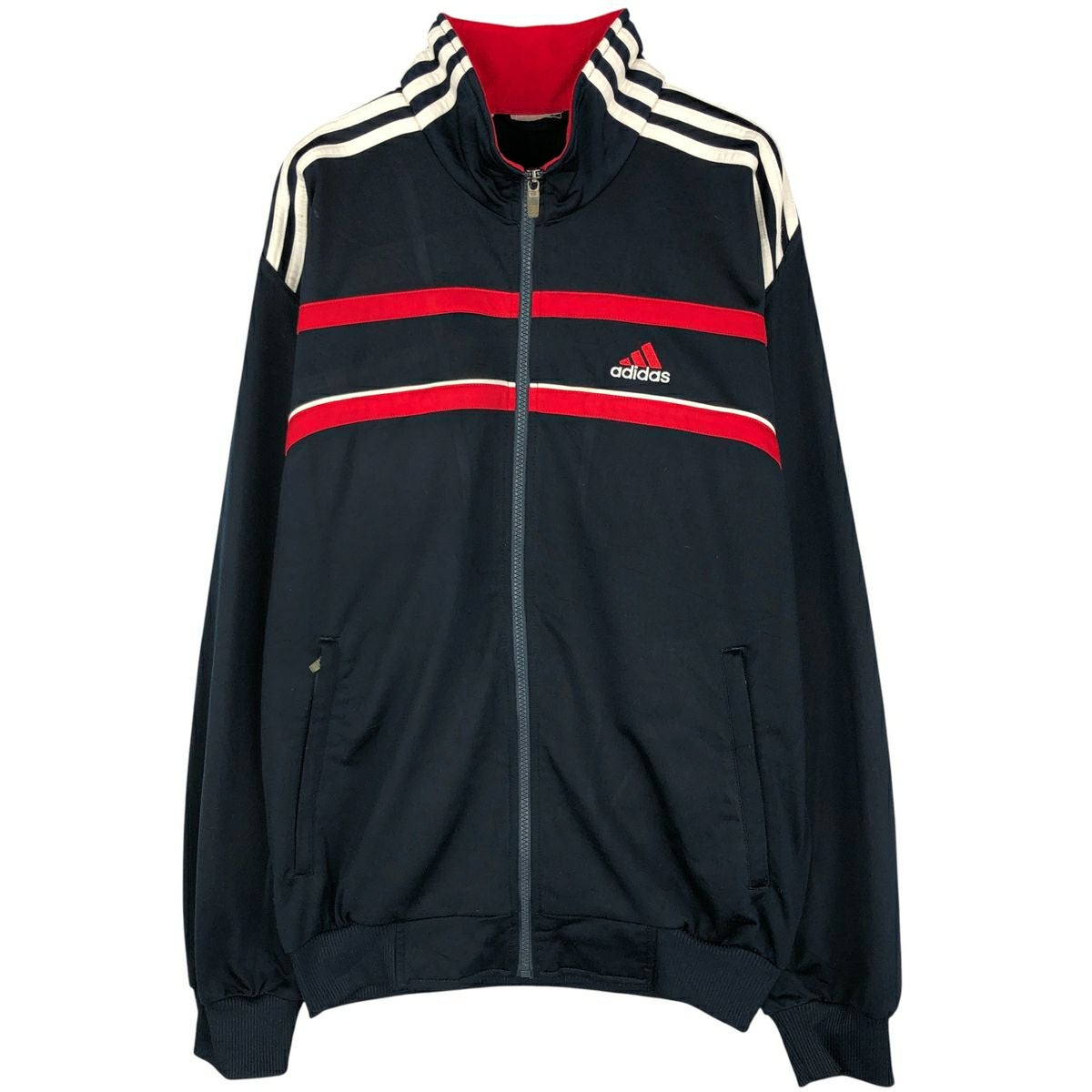古着 90年代 アディダス adidas バックロゴ ACミラン ジャージ