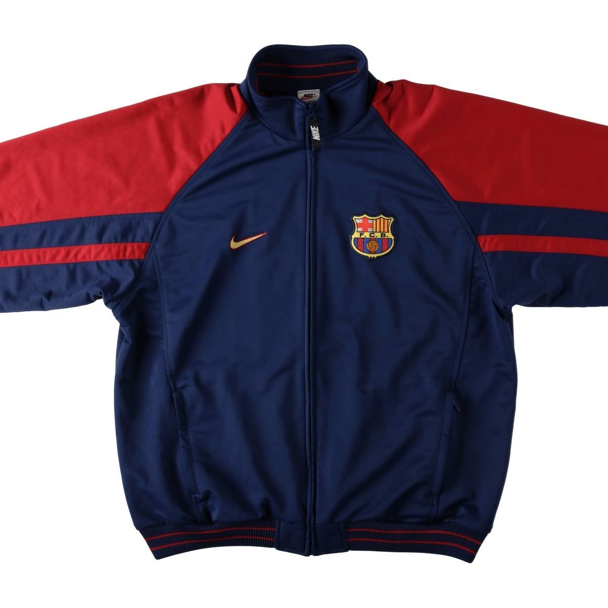 FC Barcelona Nike ジャージ 赤青 古着 90年代 ナイキ NIKE LA LIGA ラ リーガ FC BARCELONA FC