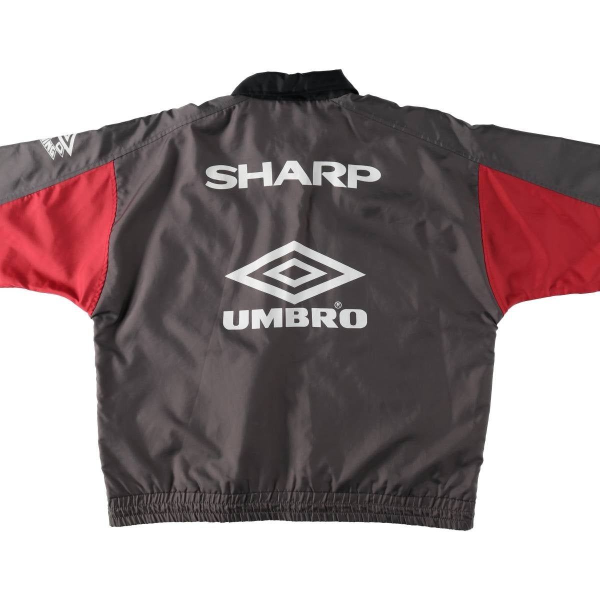 90s L UMBRO マンU vtg ジャケット アンブロ ベッカム プレミア 古着 90年代 アンブロ UMBRO PREMIER LEAGE プレミアリーグ MANCHESTER