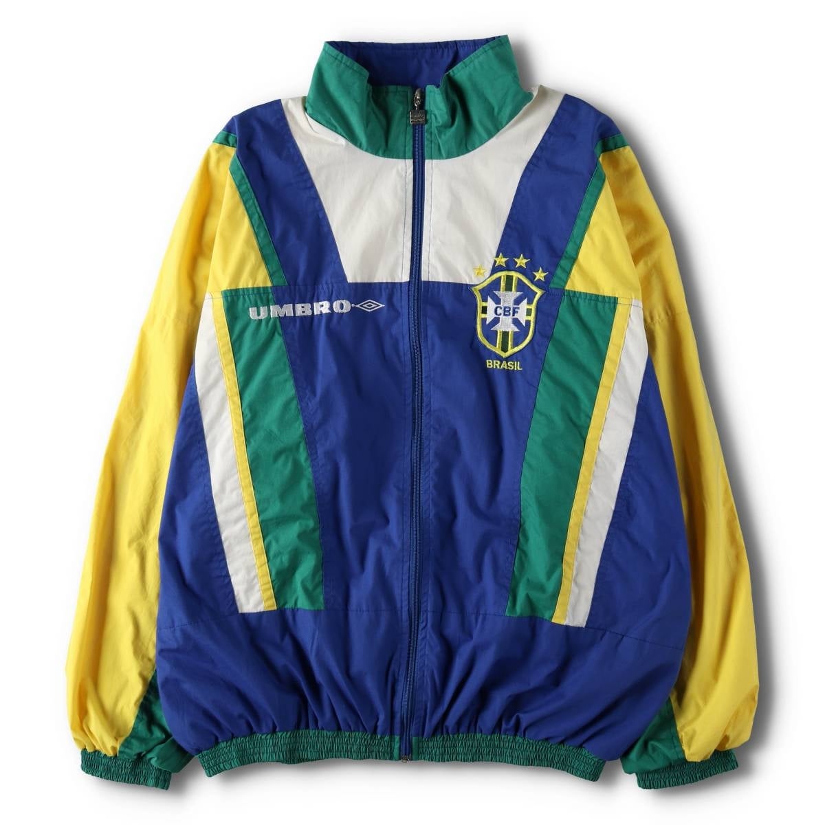 古着 90年代 アンブロ UMBRO ブラジル代表 ウインドブレーカー メンズ