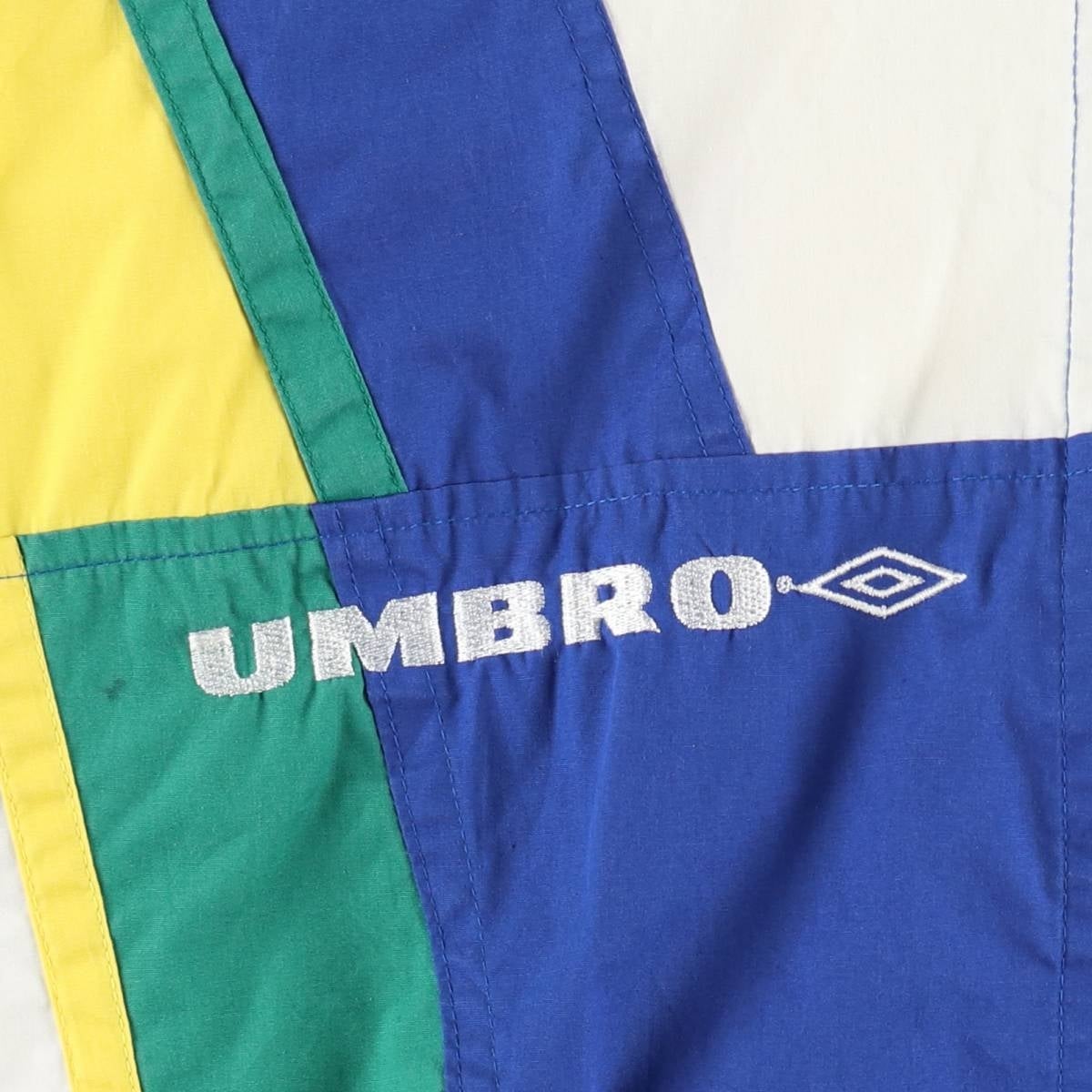 90s Vintage Umbro ブラジル代表 ウィンドブレーカー 古着 90年代 アンブロ UMBRO ブラジル代表 ウインドブレーカー メンズ