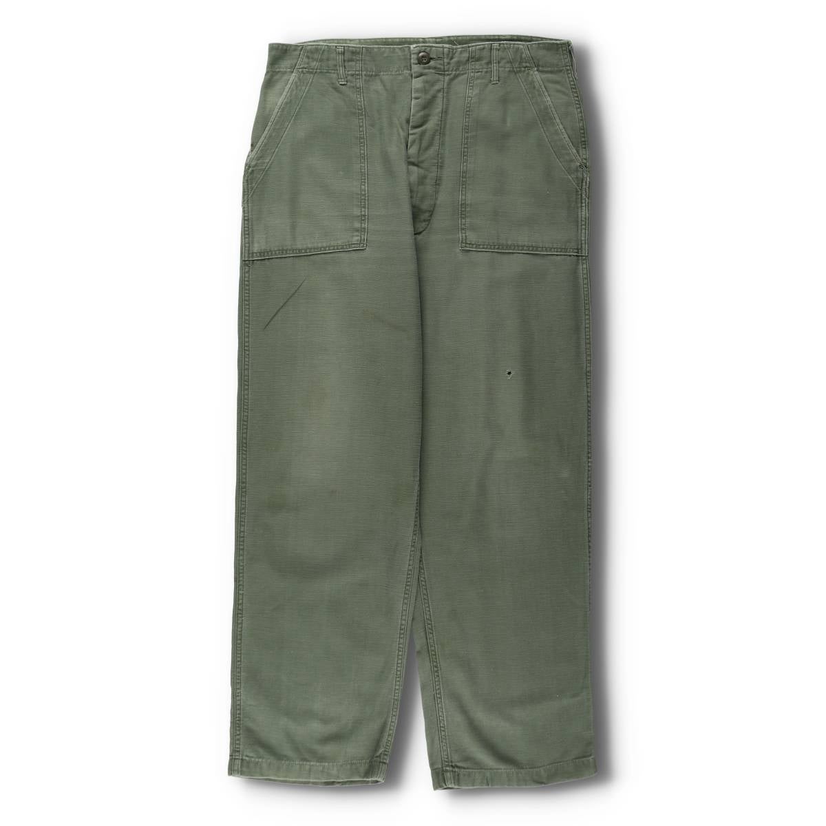 古着 60年代 米軍実品 ミリタリー ベイカーパンツ USA製 36×33 メンズ