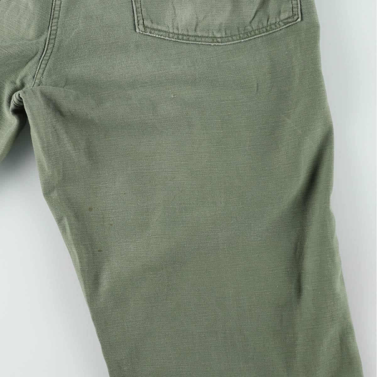古着 60年代 米軍実品 ミリタリー ベイカーパンツ USA製 36×33 メンズ