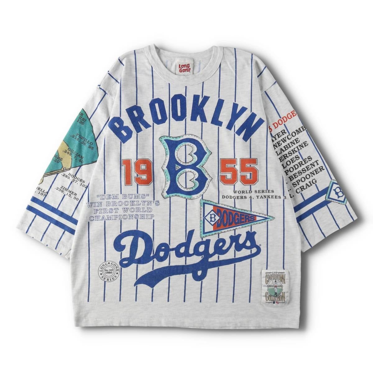 古着 90年代 LONG GONE MLB BROOKLYN DODGER ブルックリンドジャース
