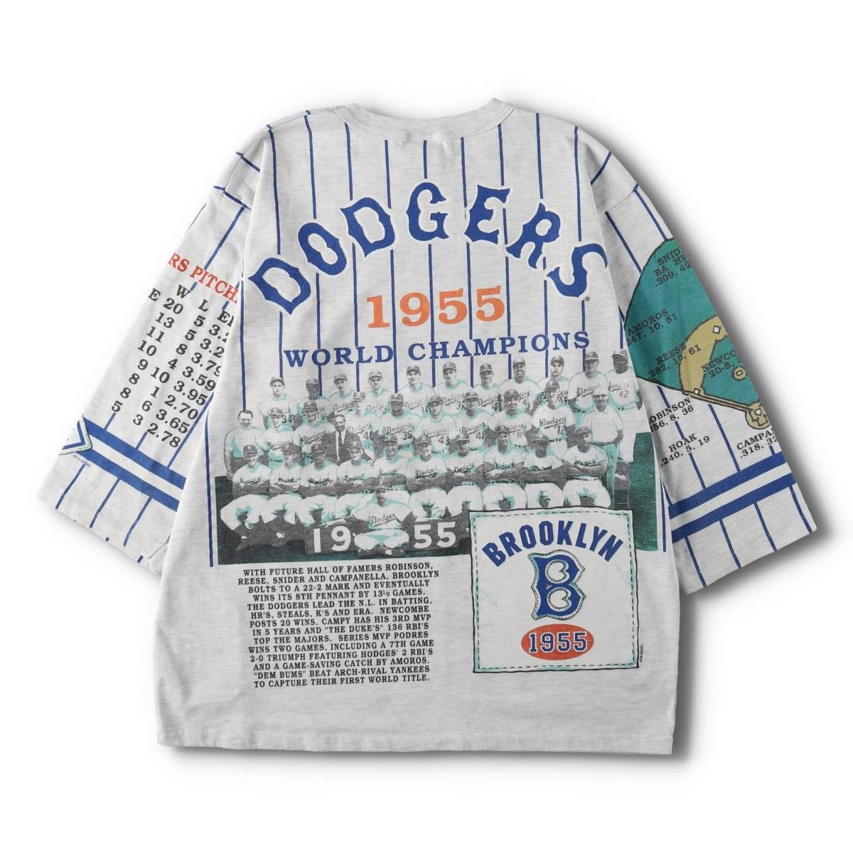 古着 90年代 LONG GONE MLB BROOKLYN DODGER ブルックリンドジャース