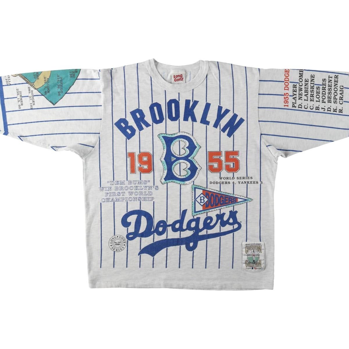 古着 90年代 LONG GONE MLB BROOKLYN DODGER ブルックリンドジャース