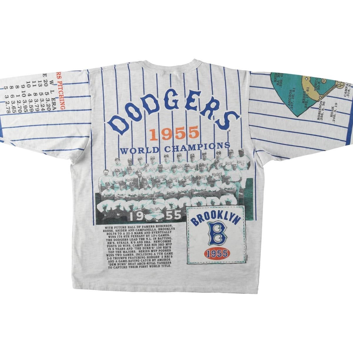 古着 90年代 LONG GONE MLB BROOKLYN DODGER ブルックリンドジャース