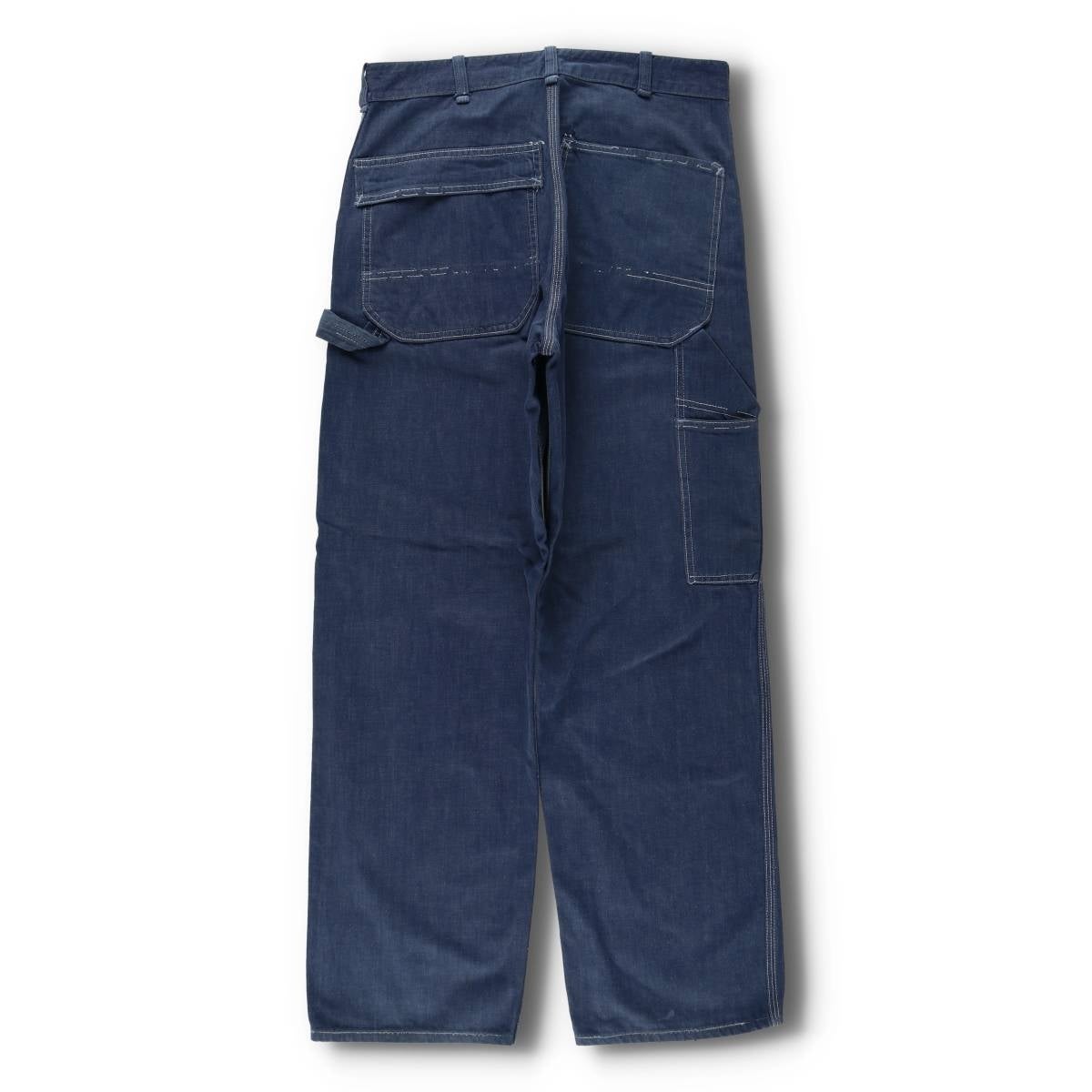 古着 シアーズ Sears バットダイ デニムペインターパンツ メンズw31