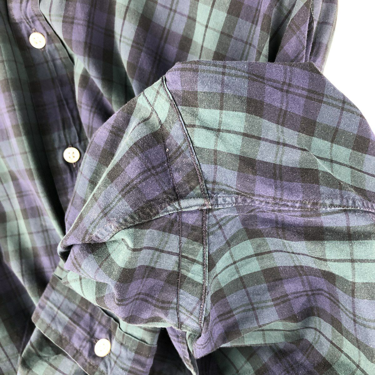 古着 ラルフローレン Ralph Lauren BLAKE ブラックウォッチチェック