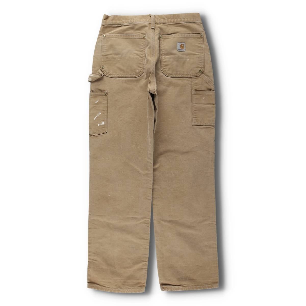 古着 カーハート Carhartt Loose Original Fit ペイント ダブルニー