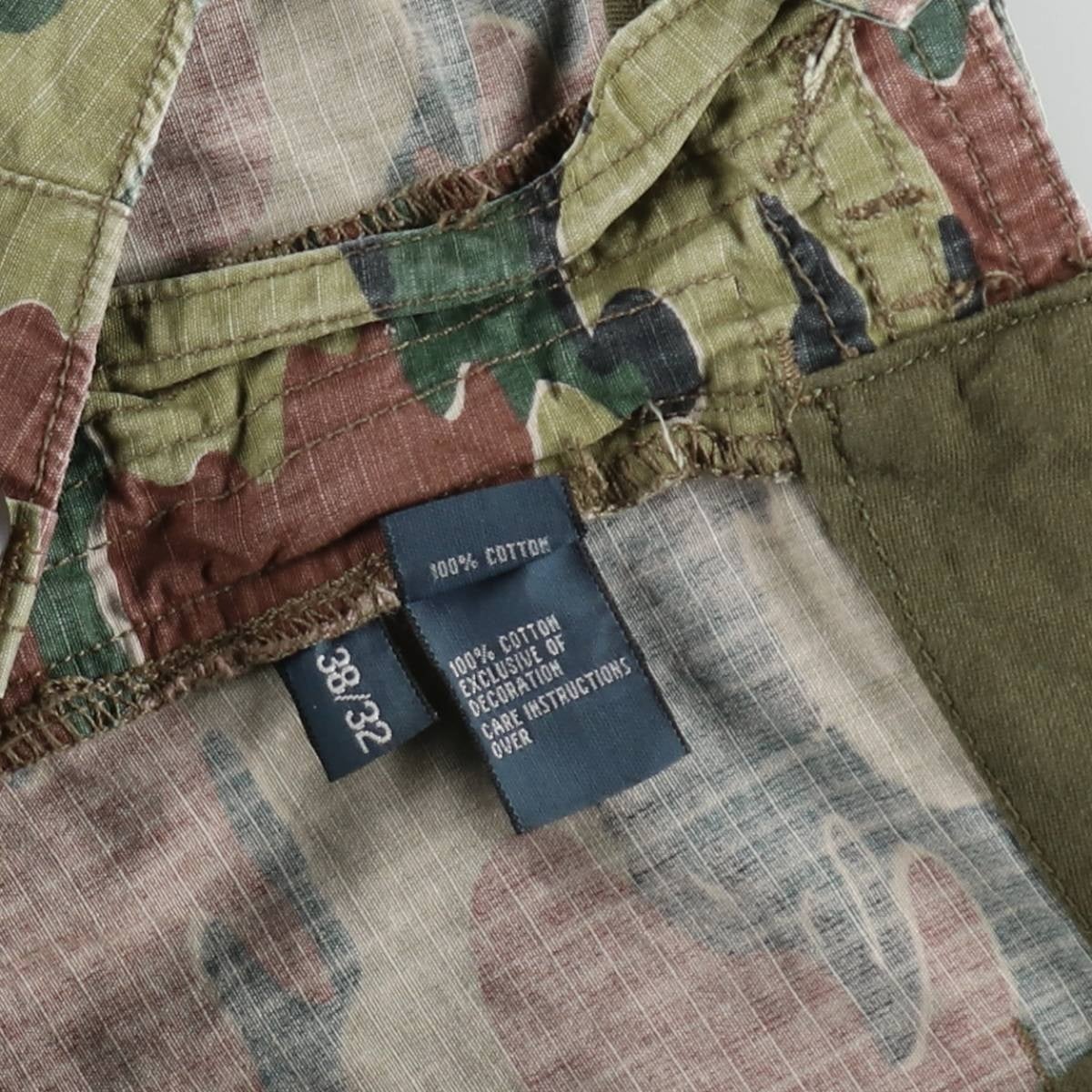 古着 ラルフローレン Ralph Lauren POLO by Ralph Lauren 迷彩柄