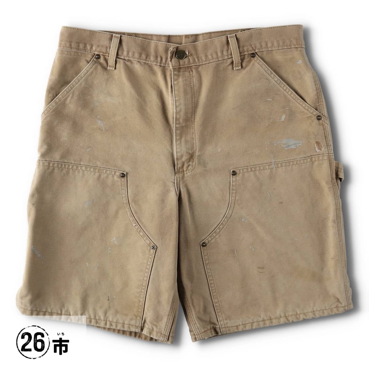 古着 カーハート Carhartt ペイント ダブルニー ダック地ペインター