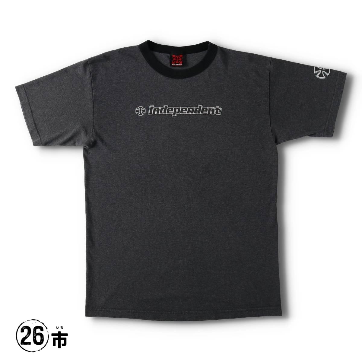 古着 90～00年代 INDEPENDENT サーフ スケートTシャツ メンズM相当