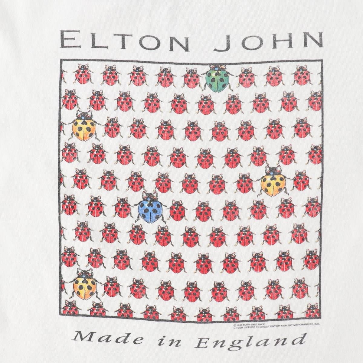 古着 90年代 GEM ELTON JOHN エルトンジョン バンドTシャツ バンT USA