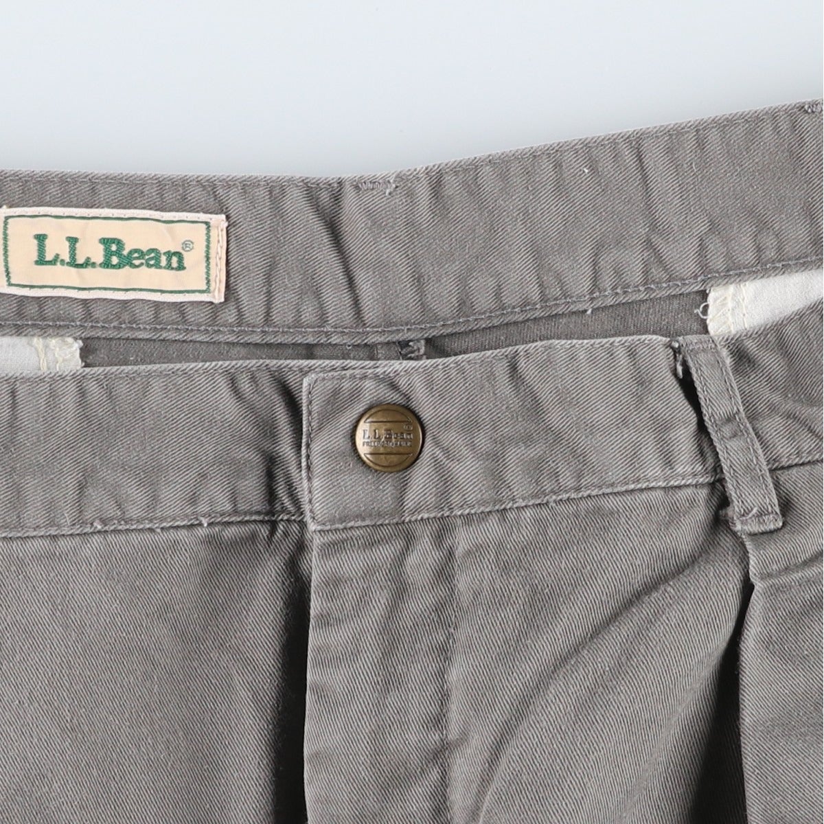 古着 90年代 エルエルビーン L.L.Bean ツータック チノショーツ
