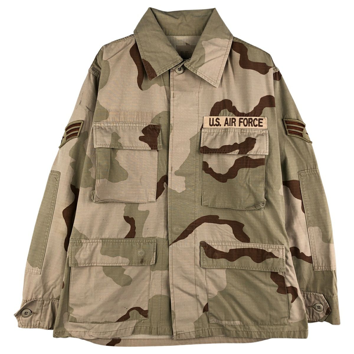 古着 80年代 米軍実品 ケミカルプロテクティブスーツ 迷彩柄 ウッド
