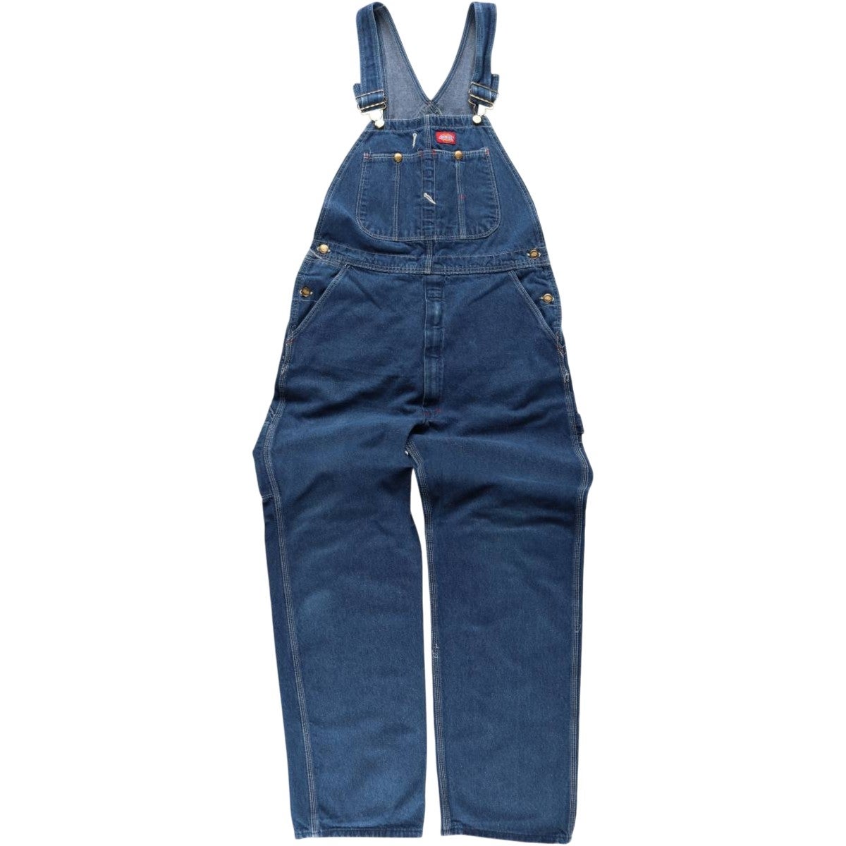 古着 ディッキーズ Dickies デニムオーバーオール USA製 メンズw36相当