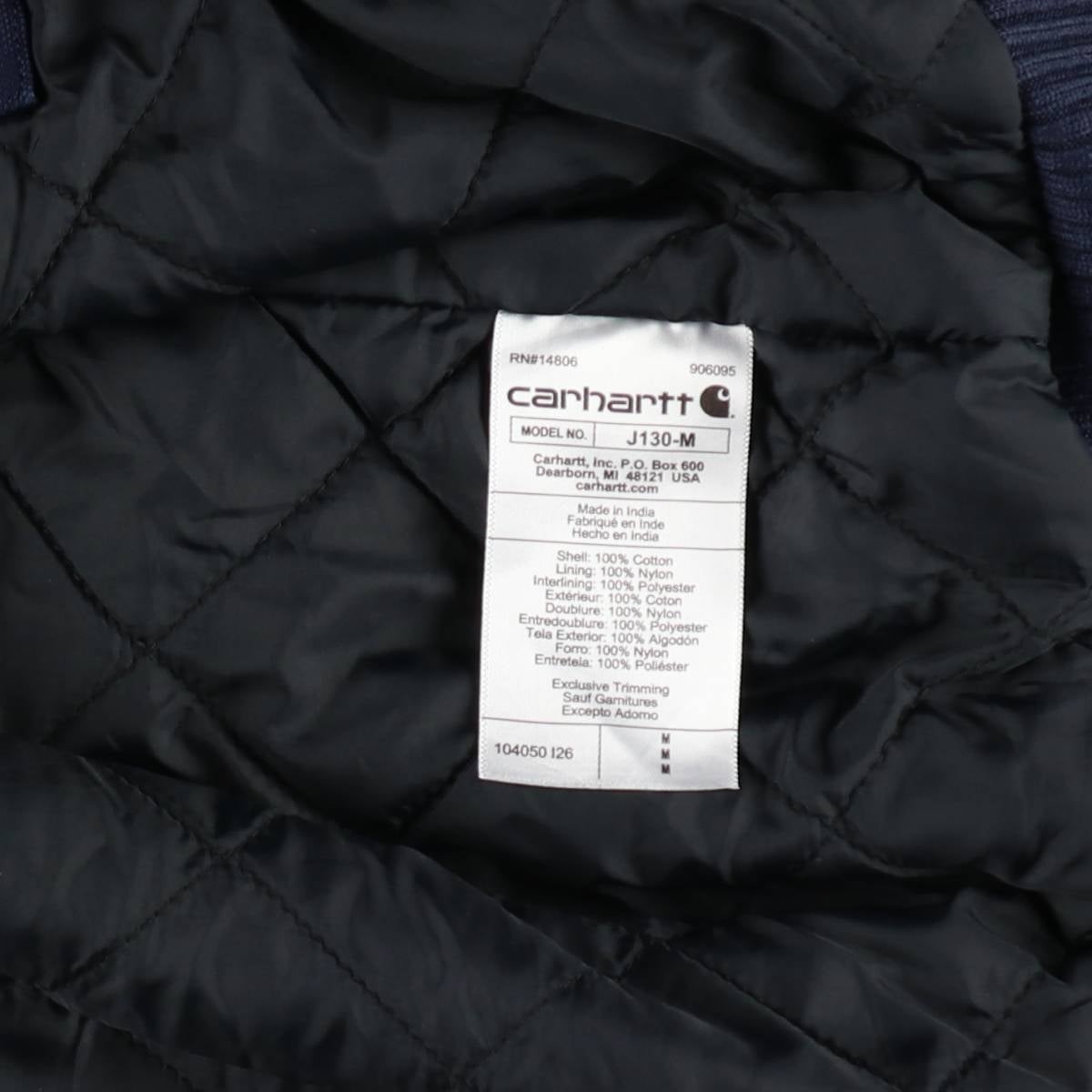 古着 カーハート Carhartt Loose Fit アクティブジャケット 中綿入り