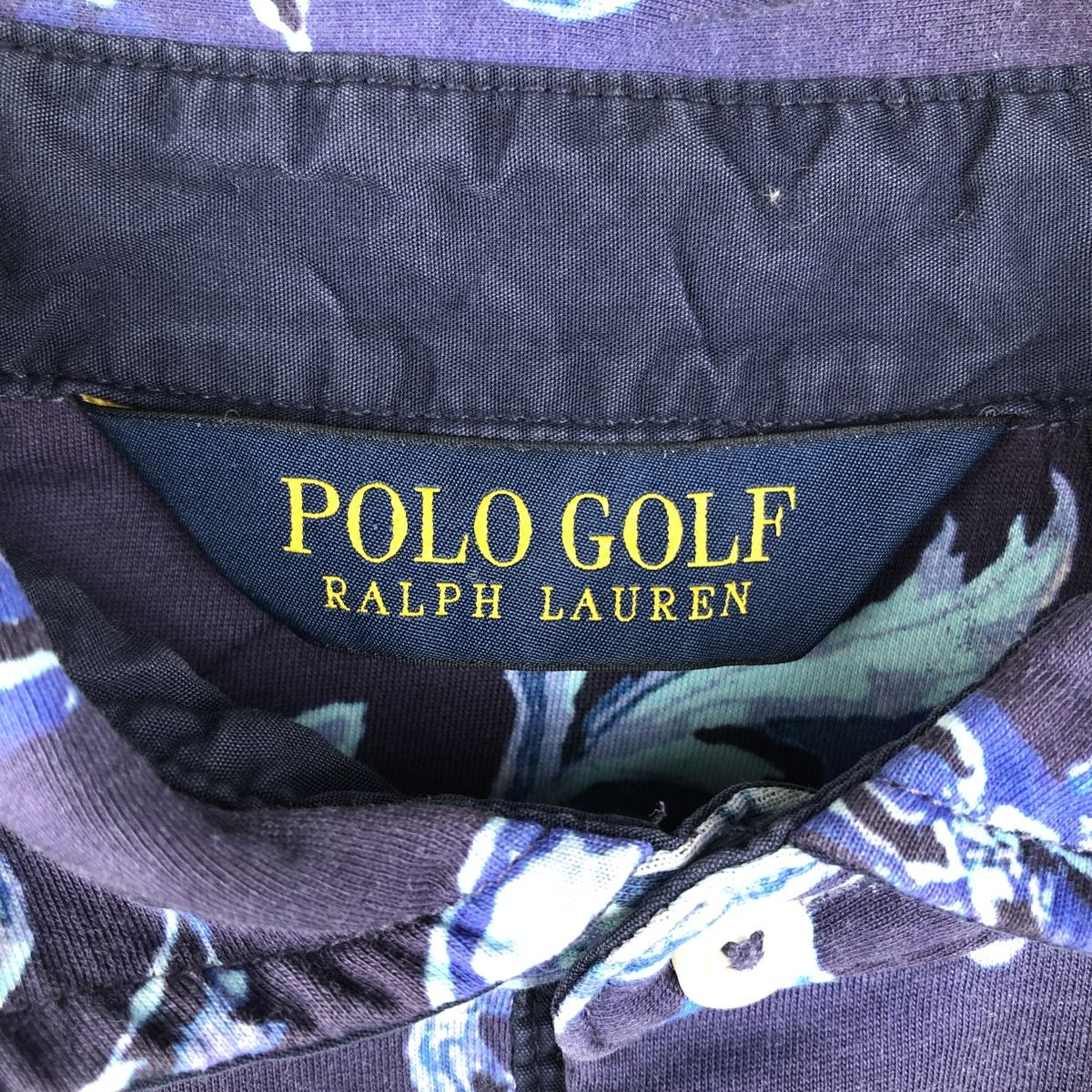 古着 ラルフローレン Ralph Lauren POLO GOLF ポロゴルフ ペイズリー柄