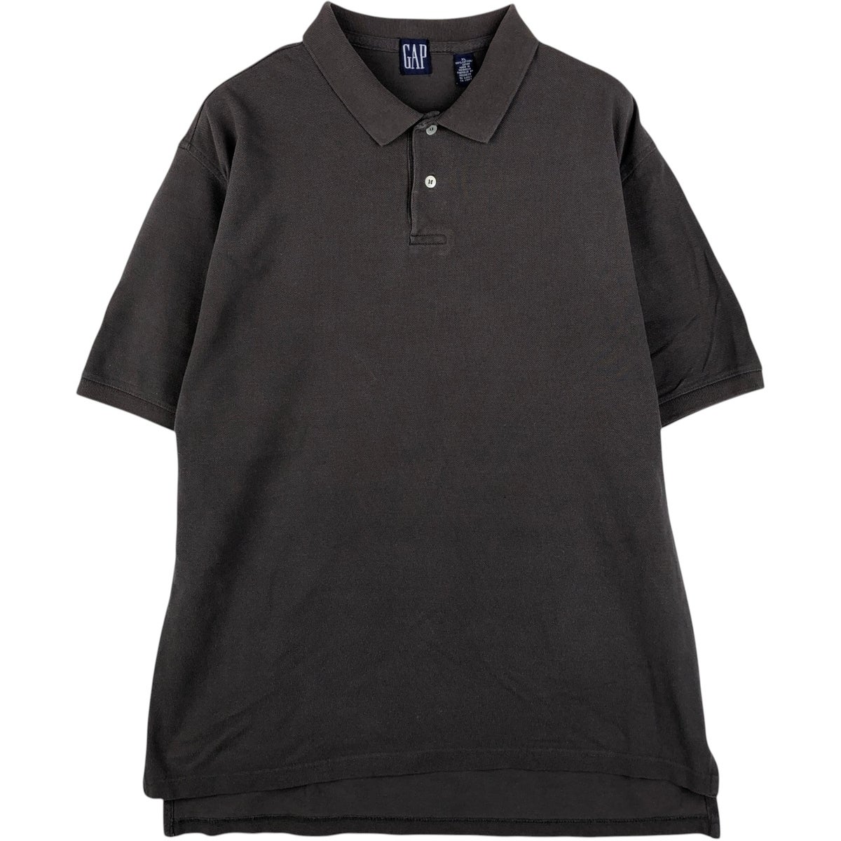 古着 90年代 ギャップ GAP オールドギャップ 半袖 ポロシャツ メンズXL