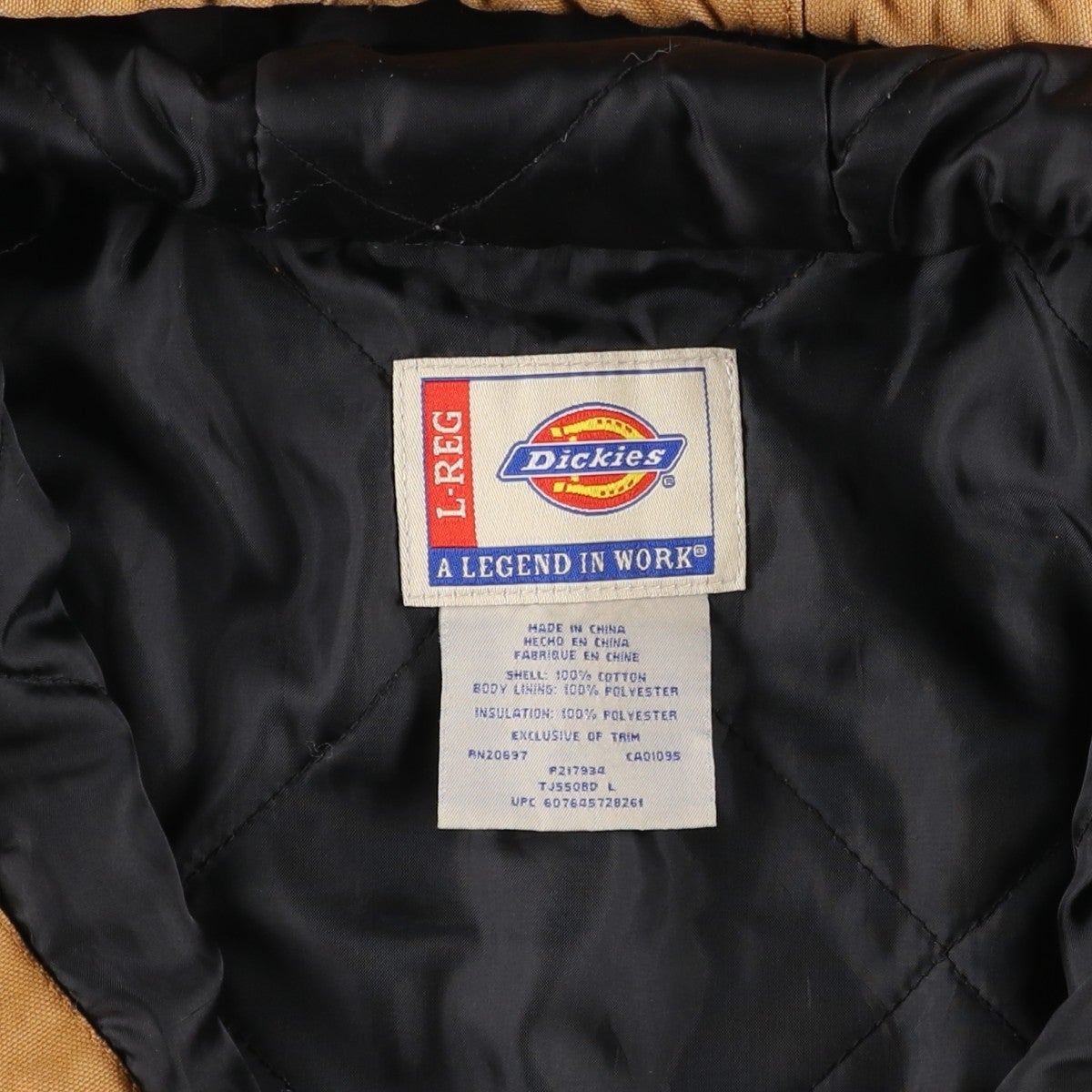 古着 ディッキーズ Dickies A LEGEND IN WORK アクティブジャケット