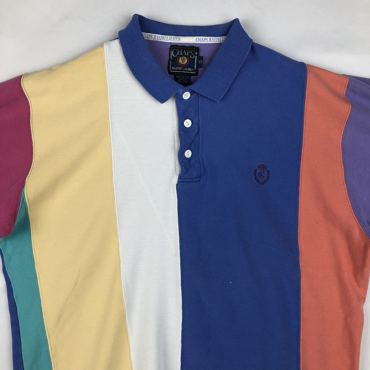 古着 80年代 ラルフローレン Ralph Lauren CHAPS チャップス 半袖