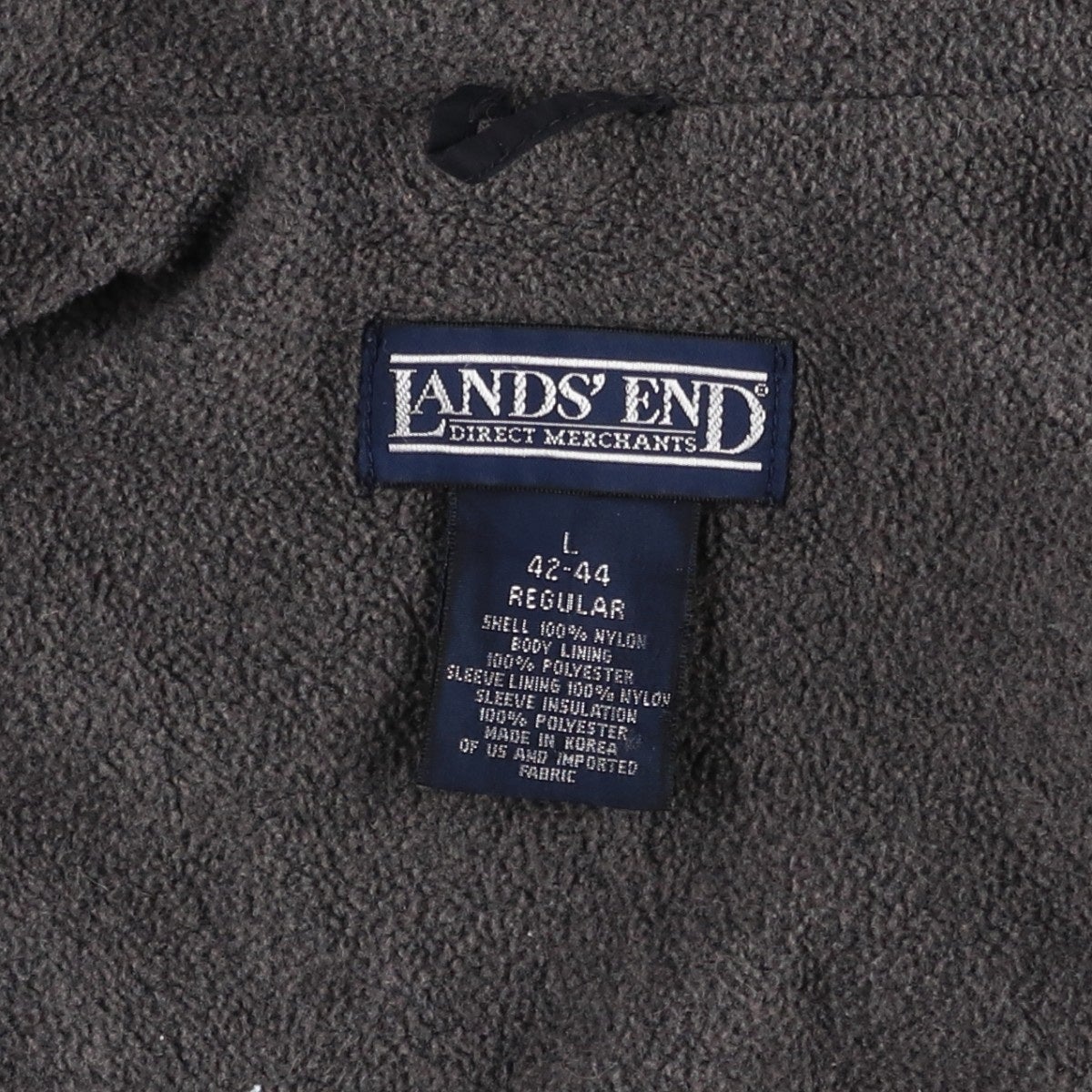 古着 ~90年代 ランズエンド LANDS' END アドバタイジング 中綿ジャケット パファージャケット メンズL相当 ヴィンテージ/eaa645729 古着 ～90年代 ランズエンド LANDS END アドバタイジング 中綿
