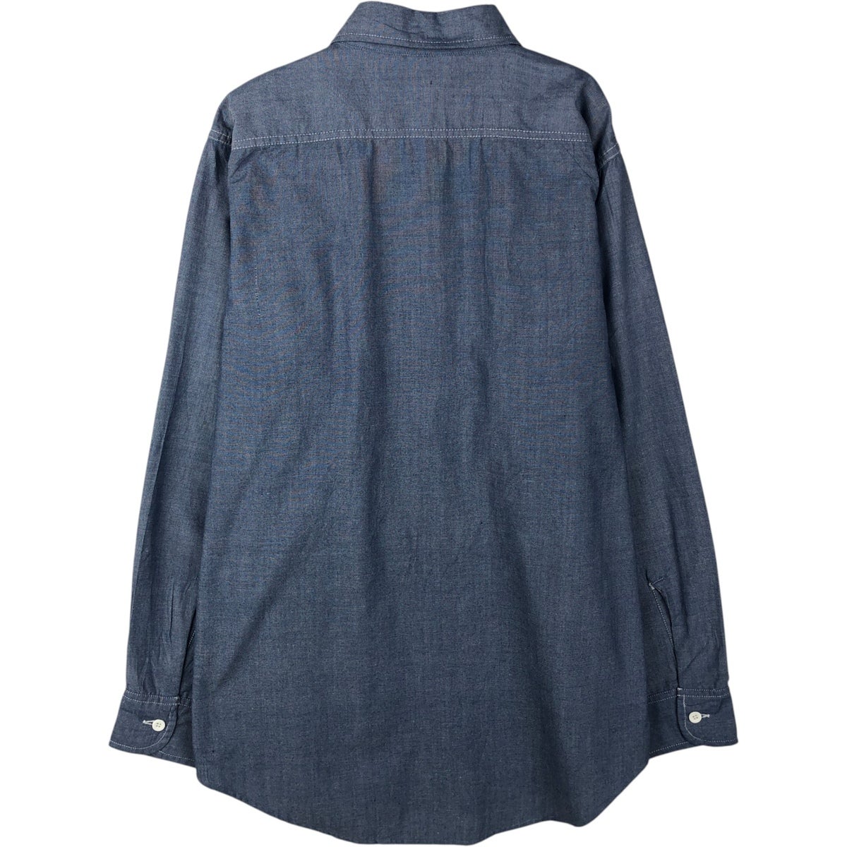 古着 ディッキーズ Dickies 長袖 シャンブレーシャツ メンズM相当