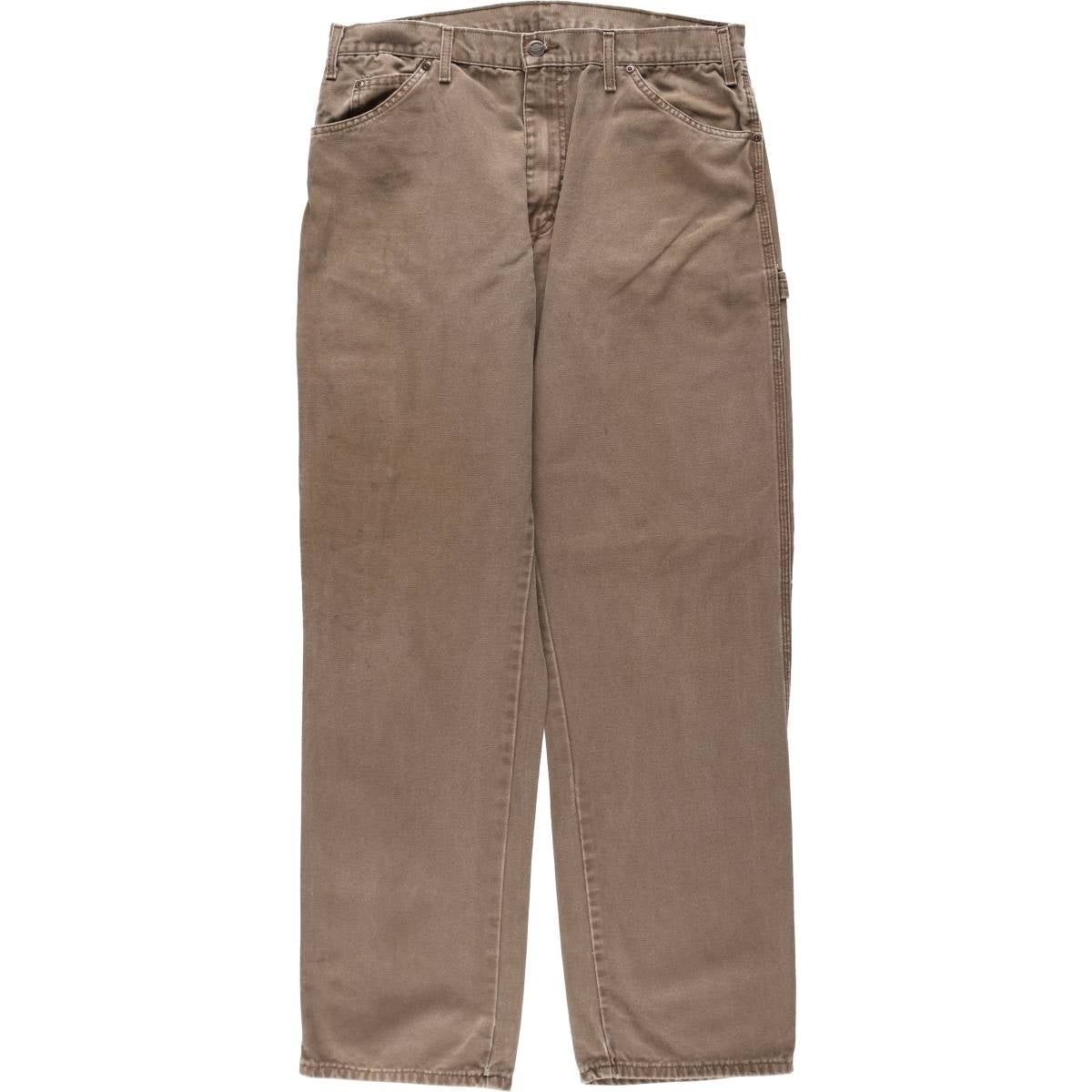 古着 ディッキーズ Dickies ダックペインターパンツ メンズw35相当