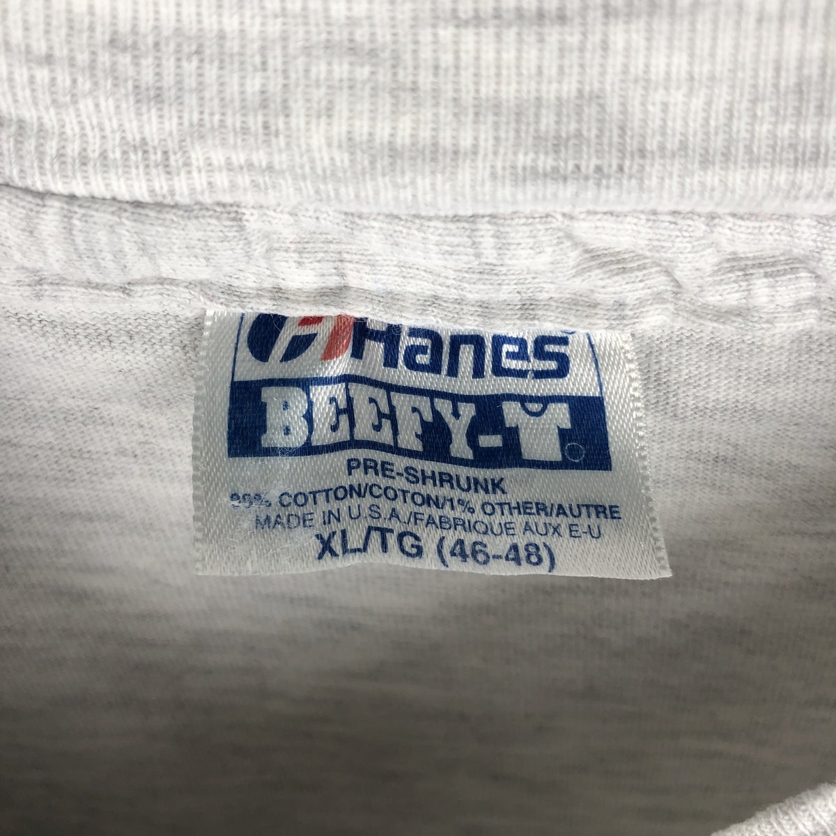 古着 80年代 ヘインズ Hanes BEEFY-T 青タグ Eskimo Joes エスキモー