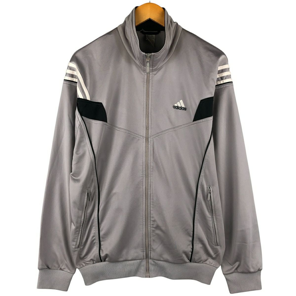 古着 00年代 アディダス adidas ストライプ柄 ジャージ トラック
