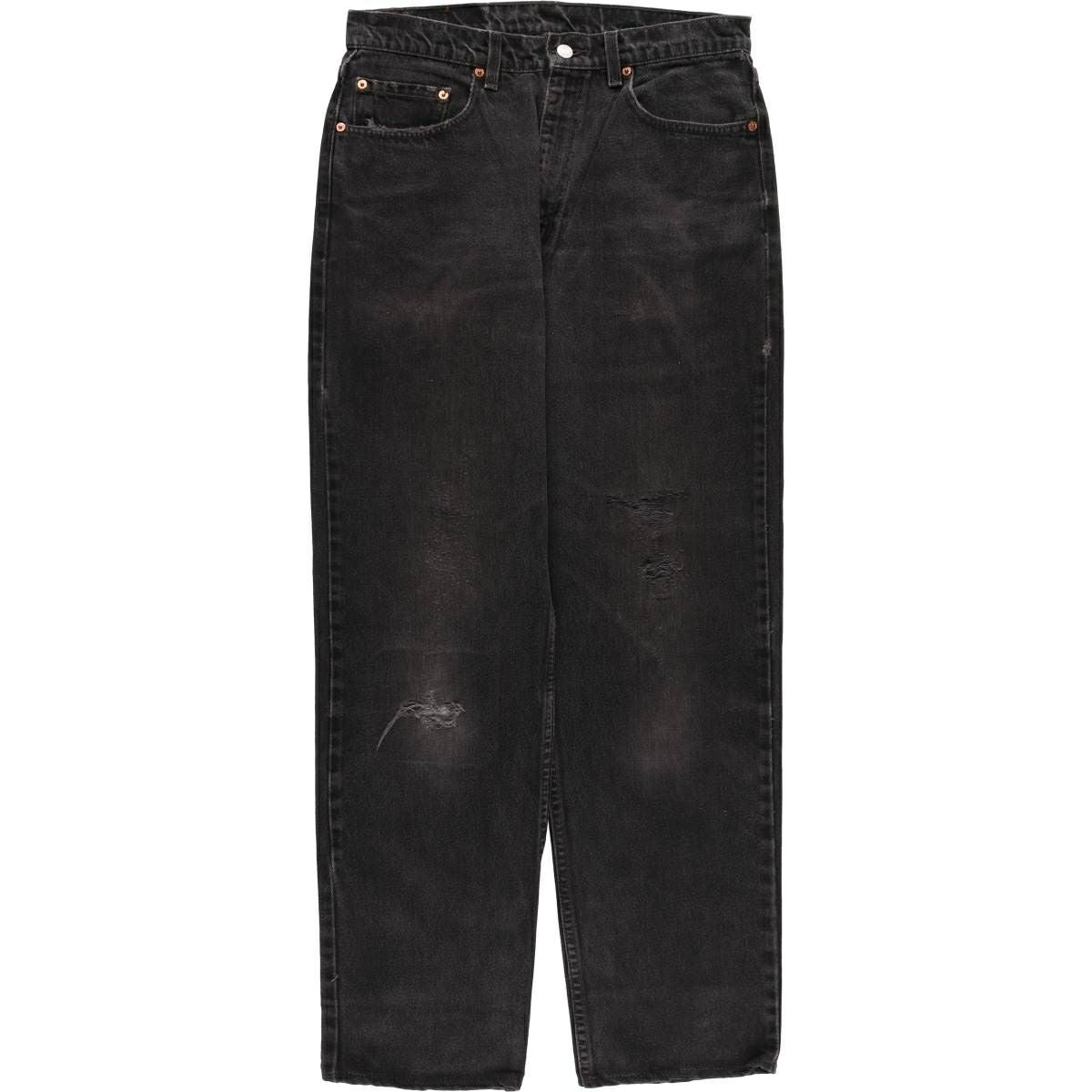 古着 90年代 リーバイス Levis 550-0260 RELAXED FIT ブラックデニム