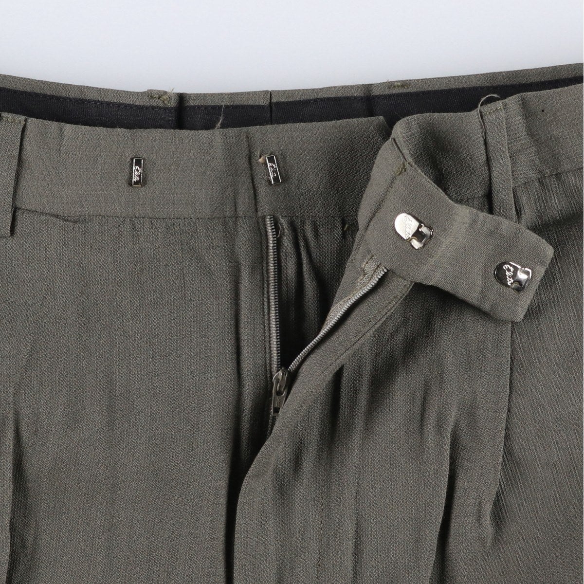 古着 ペリーエリス PERRY ELLIS ワンタック スラックスパンツ メンズ