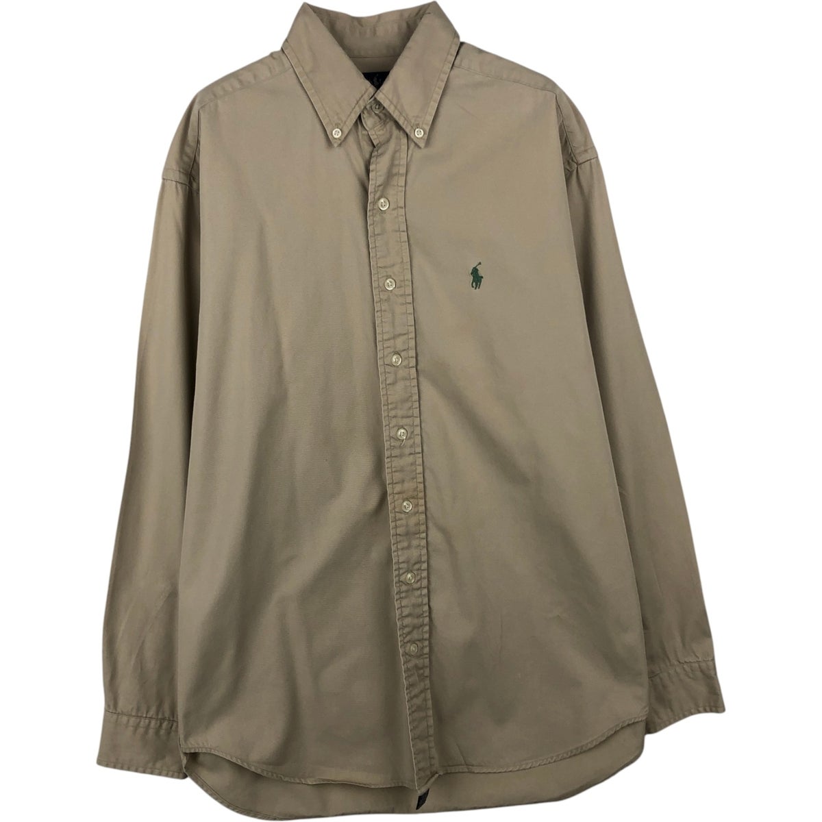 古着 ラルフローレン Ralph Lauren 長袖 ボタンダウンシャツ メンズL