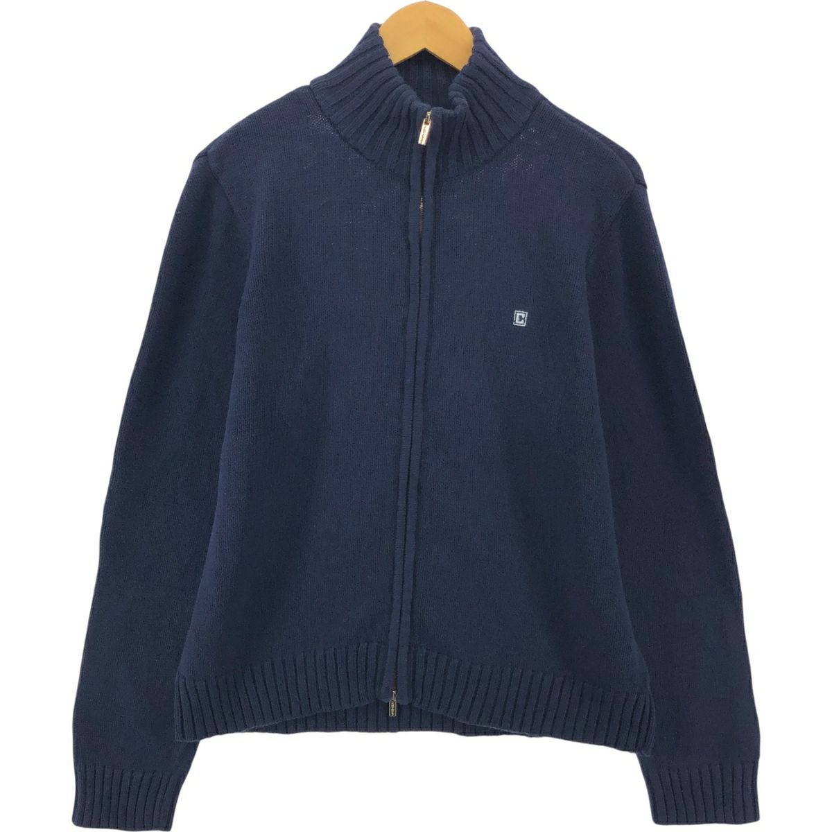古着 チャップス CHAPS コットンニットハーフジップセーター メンズXXL