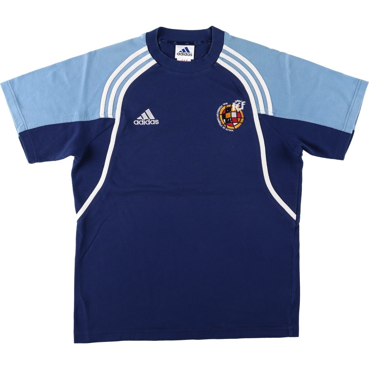 古着 00年代 アディダス adidas スペイン代表 スポーツTシャツ メンズ