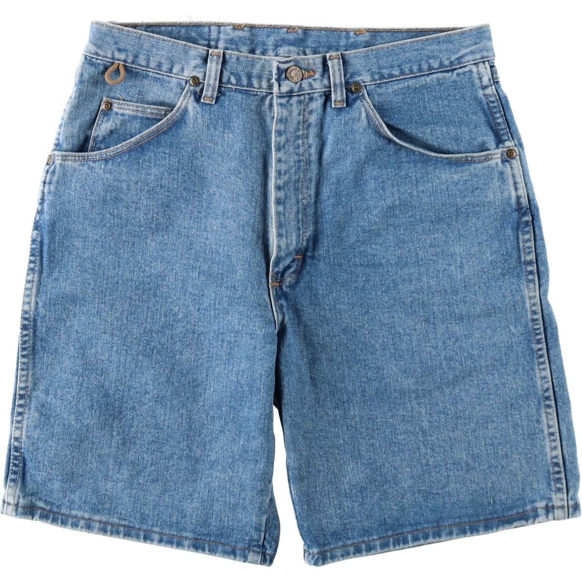 古着 90年代 ラングラー Wrangler ブラックデニムショーツ ショート