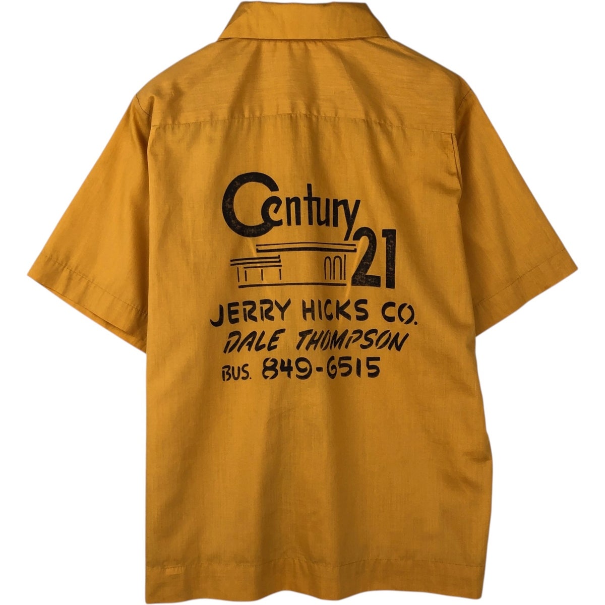 古着 70年代 キングルイ King Louie Century 21 センチュリー21 半袖