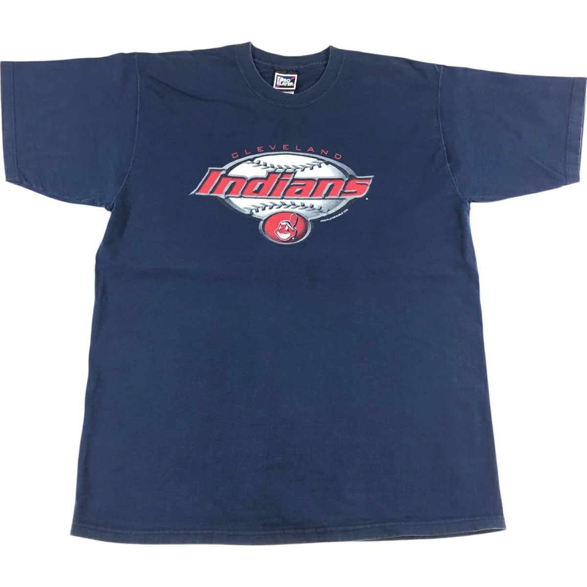 古着 90年代 TRUE-FAN MLB CLEVELAND INDIANS クリーブランド