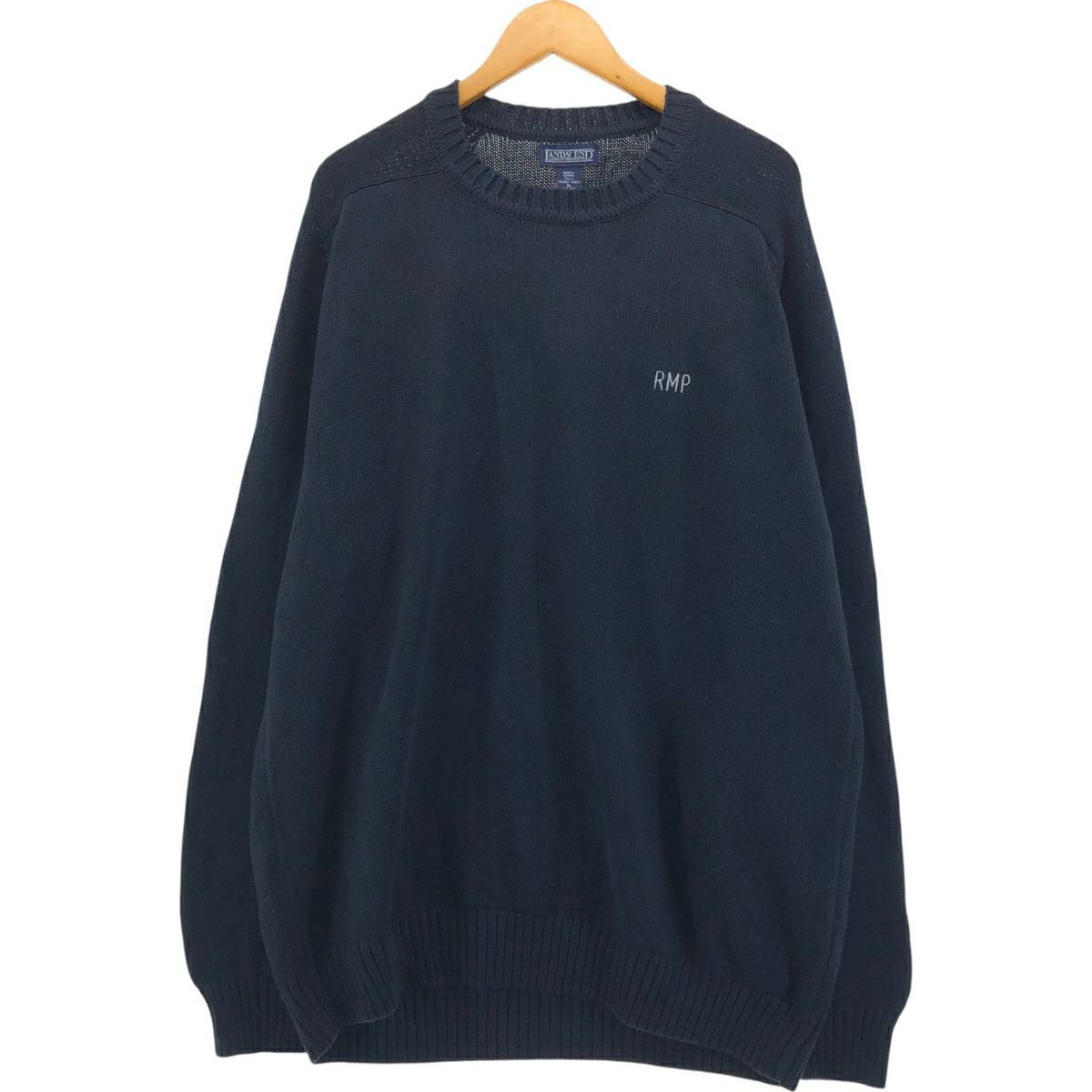 古着 90年代 ランズエンド LANDS' END コットンニットセーター USA製 メンズL相当 ヴィンテージ/eaa637251 古着 90年代 ランズエンド LANDS END コットンニットセーター USA製
