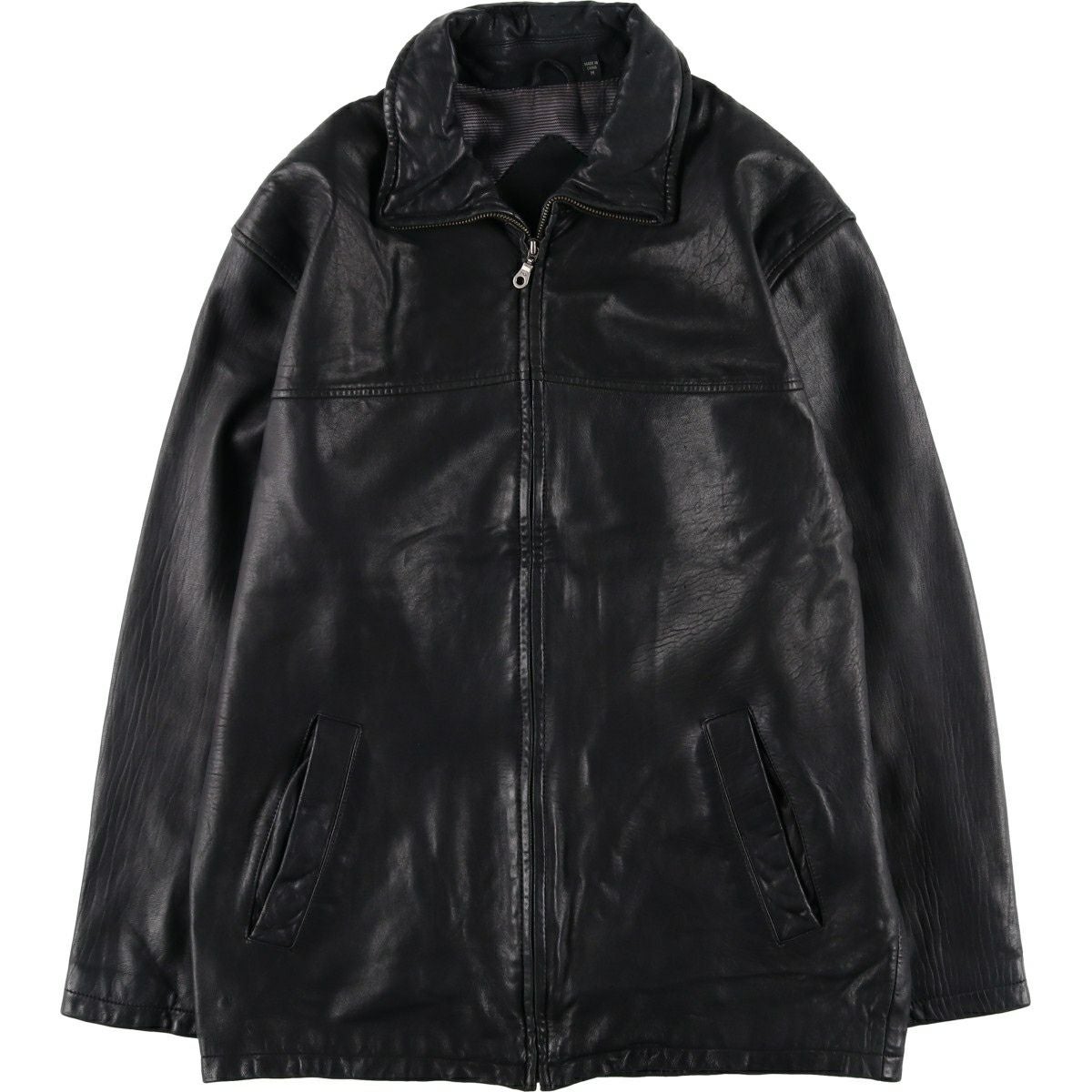 古着 ジョスエーバンク JOS.A.BANK SIGNATURE COLLECTION レザー