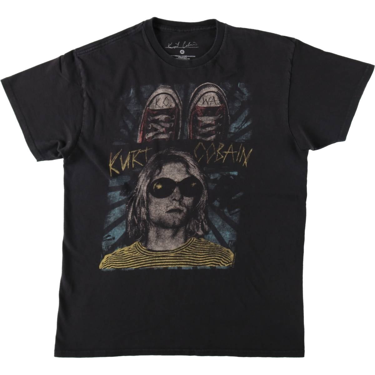 古着 KURT COBAIN カートコバーン バンドTシャツ バンT メンズL相当