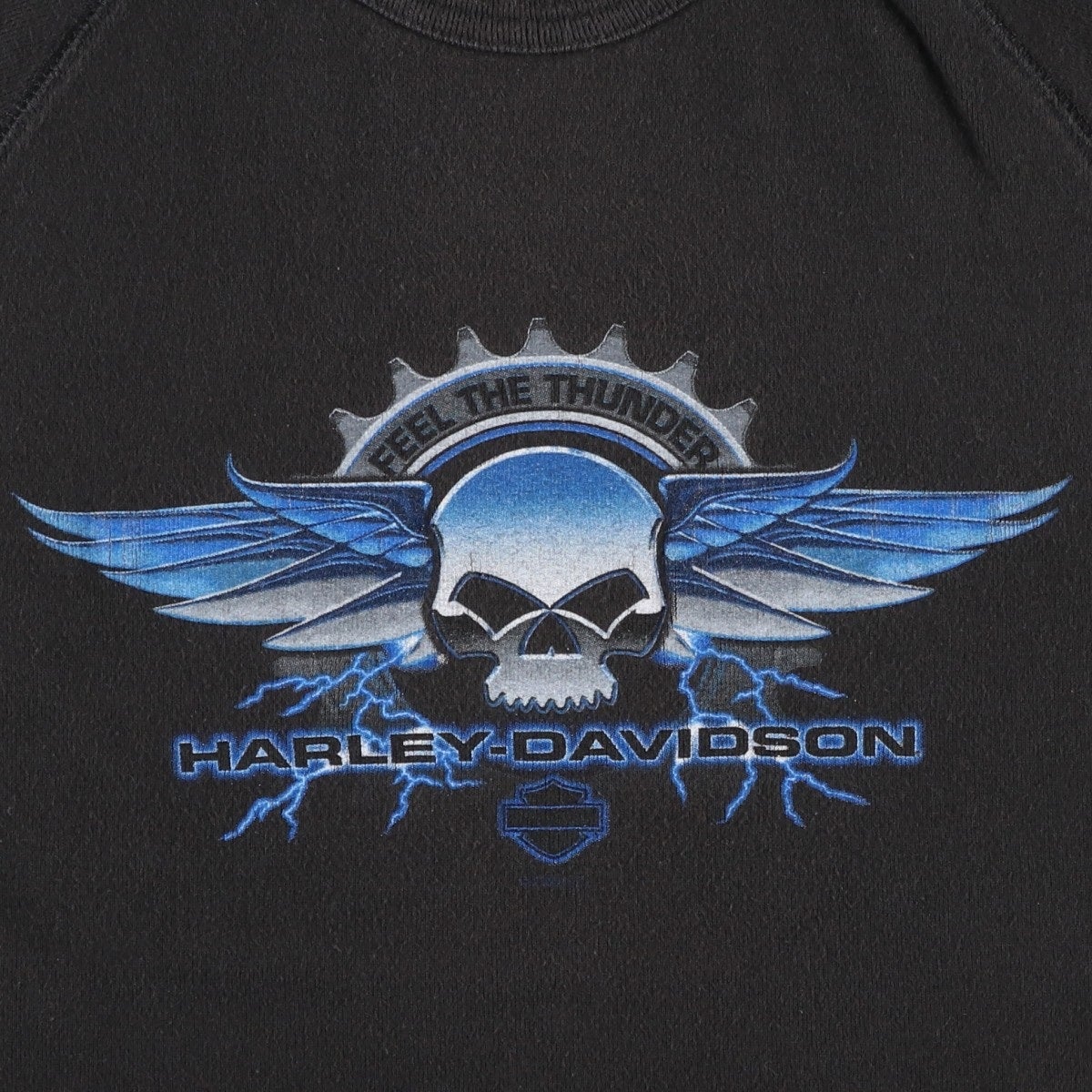 古着 00年代 ハーレーダビッドソン Harley-Davidson ドクロ柄 スカル柄