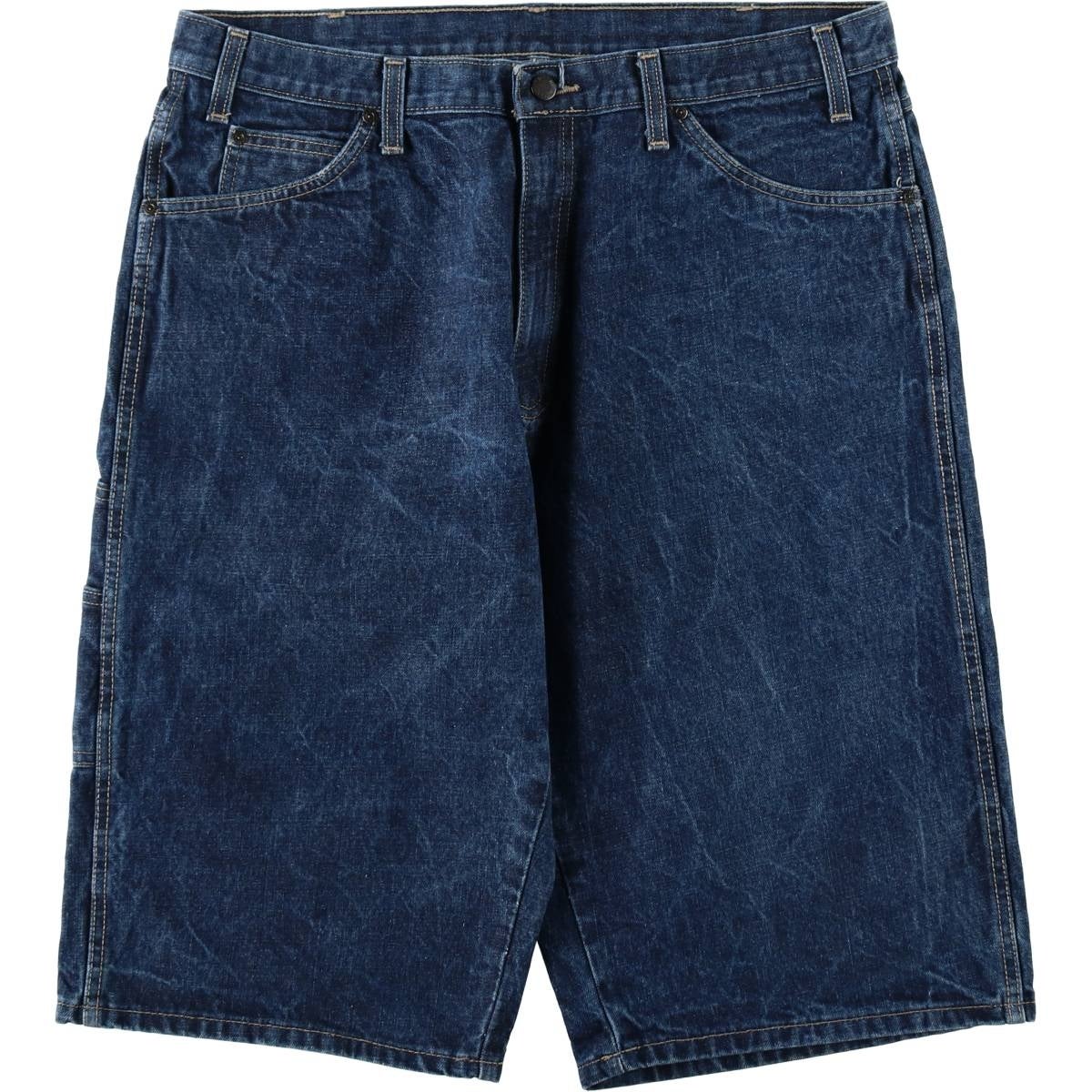 古着 ディッキーズ Dickies デニムペインターショーツ ハーフパンツ