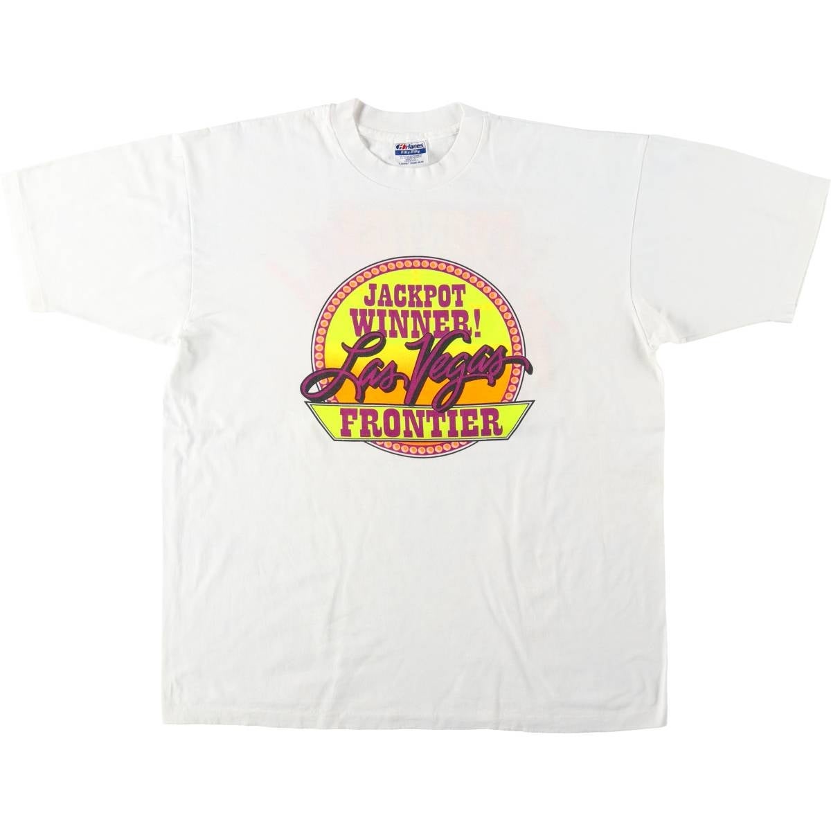 古着 80年代 ヘインズ Hanes Fifty-Fifty 青タグ プリントTシャツ USA