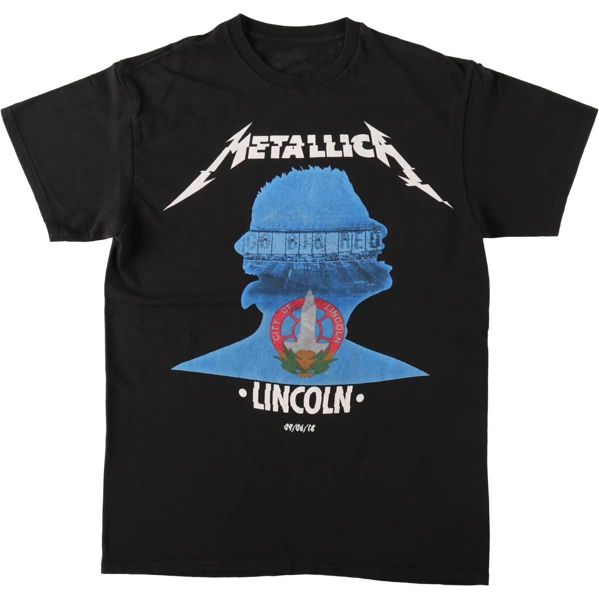 古着 00年代 METALLICA メタリカ バンドTシャツ バンT メンズL相当