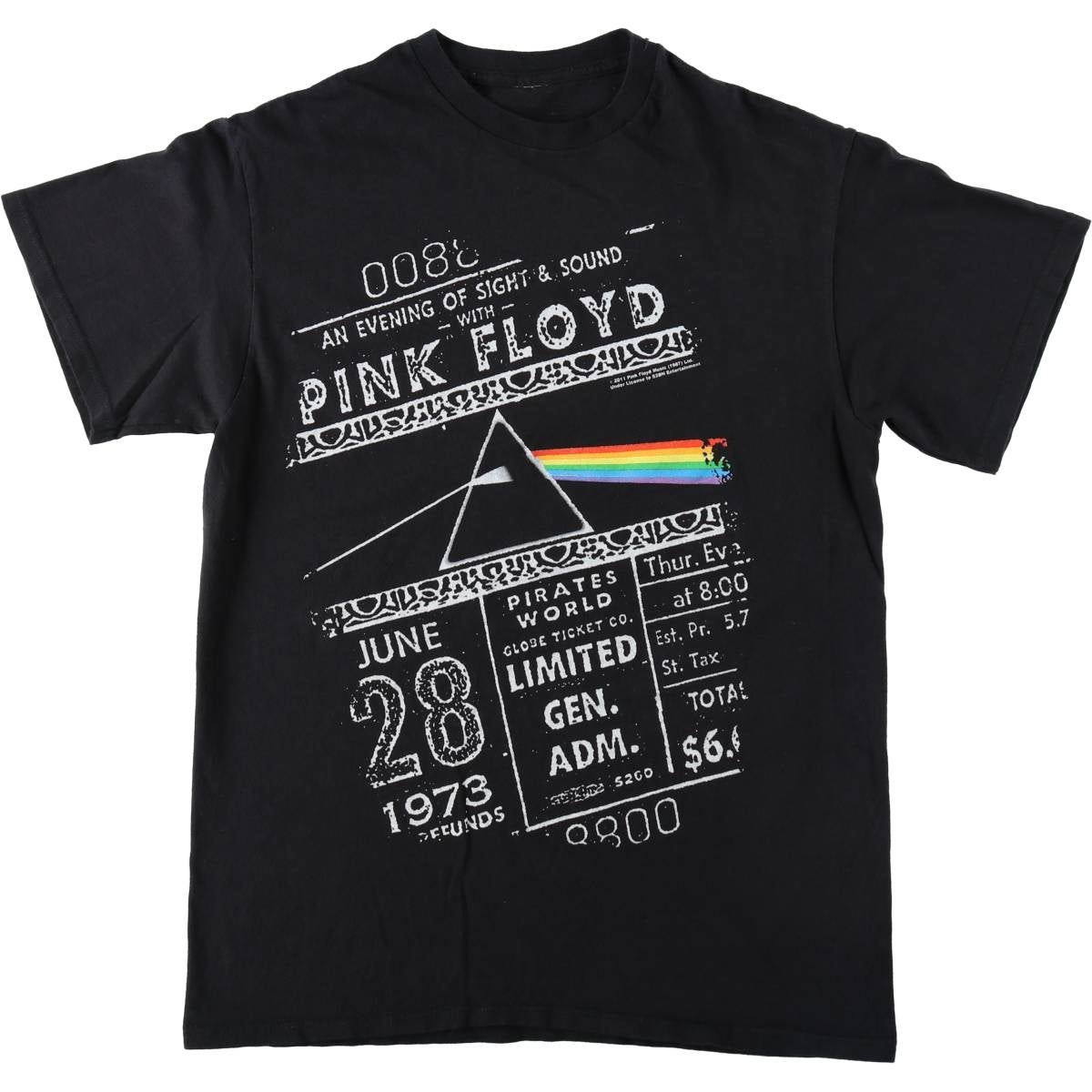 古着 PINK FLOYD ピンクフロイド バンドTシャツ バンT メンズM相当