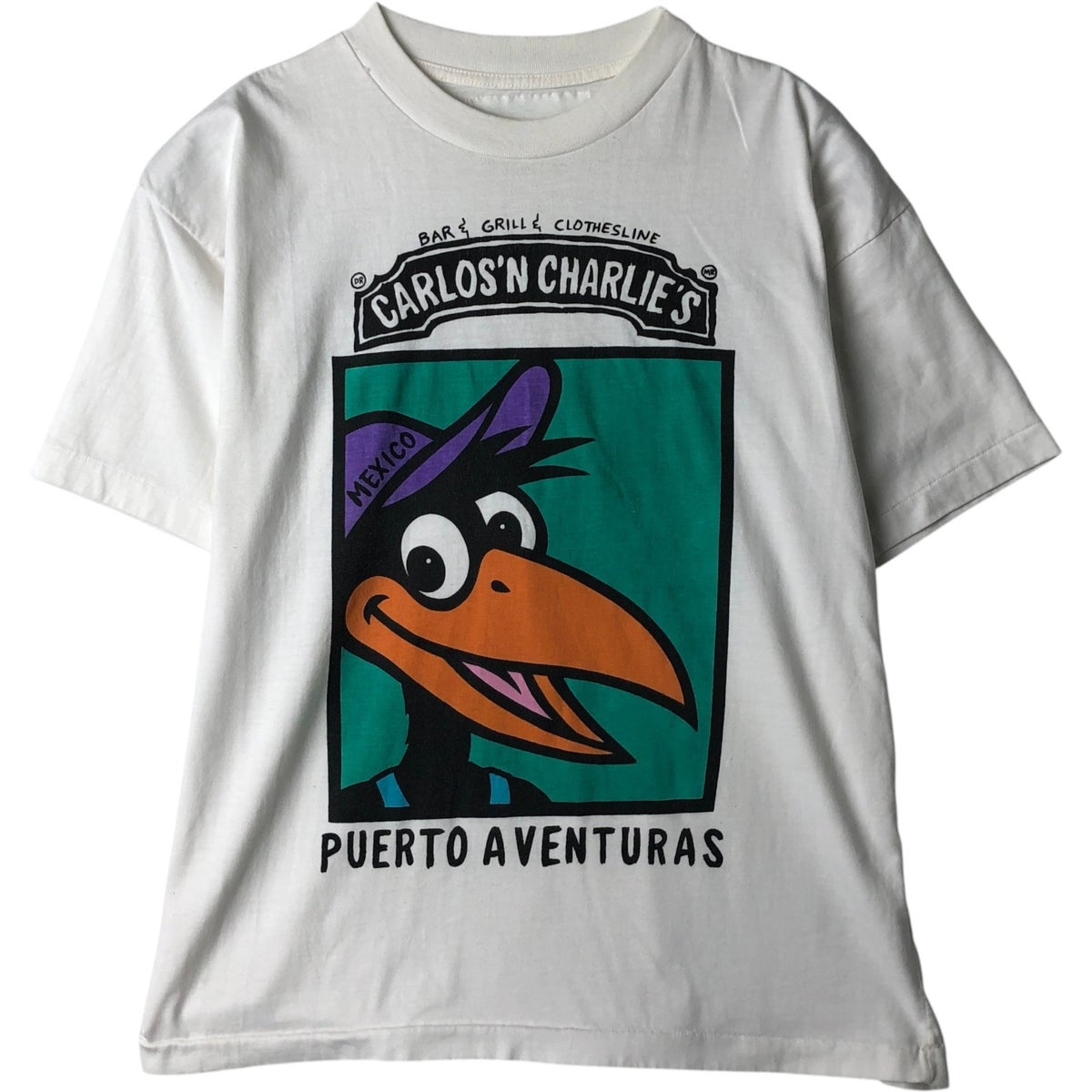 古着 ～90年代 GARFIELD ガーフィールド キャラクタープリントTシャツ